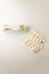 Katia & Bony Baby Farm Pattern 5-Piece Boxed Ankle Socks
