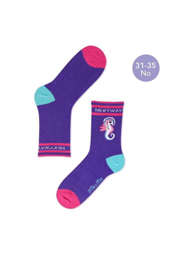 Milk & Moo Ayris Kids 5-Pack Sock Set