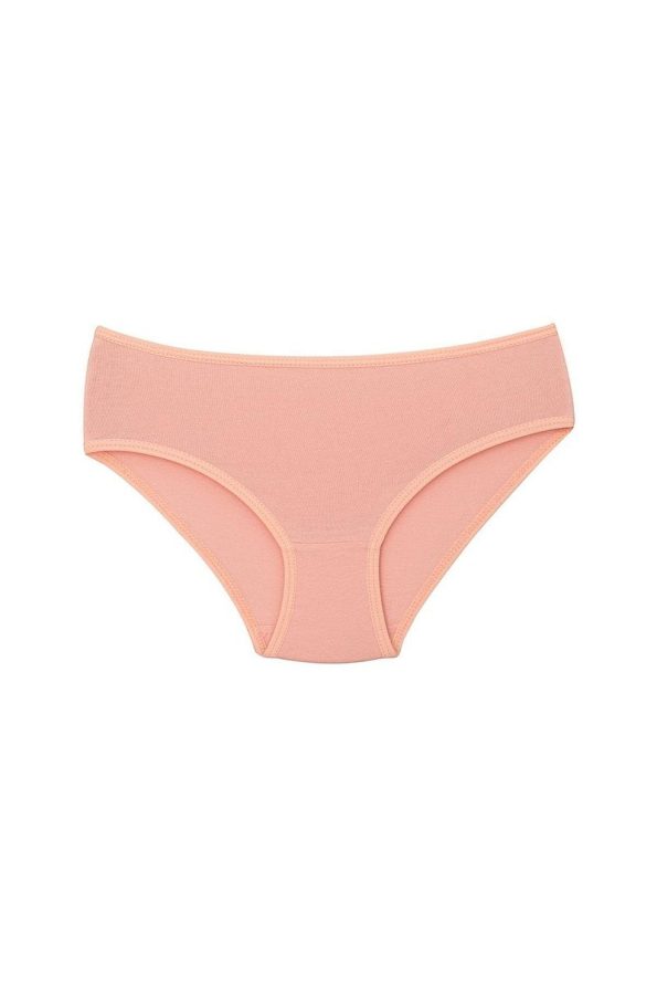 Star Emblem Girls' Cotton Printed Briefs 6-Pack Assorted Colors