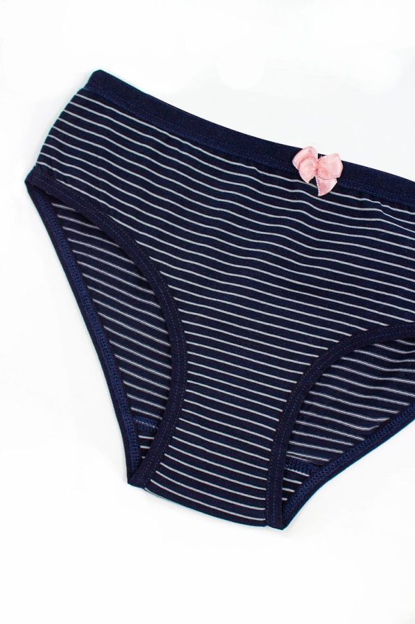 Öts Girls' 6-Pack Printed Cotton Stretch Briefs