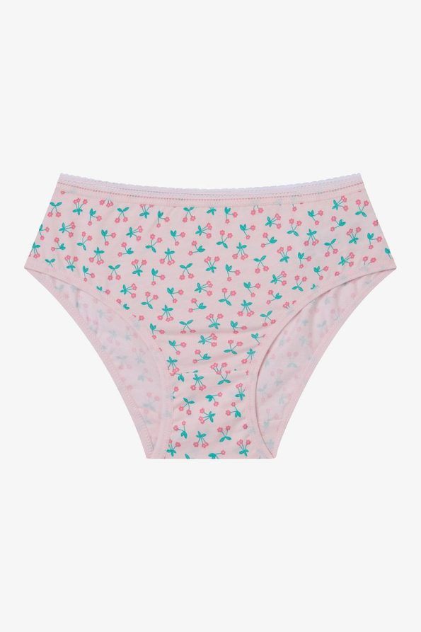 Penti Girls' Cherry Multi-Color 5-Pack Slips