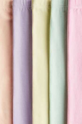 H&M Set of 5 Cotton Capri Leggings