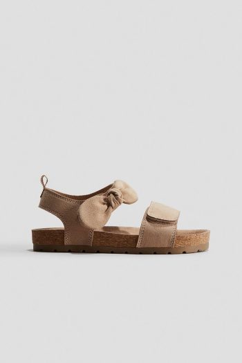 H&M Striped Ankle Sandals