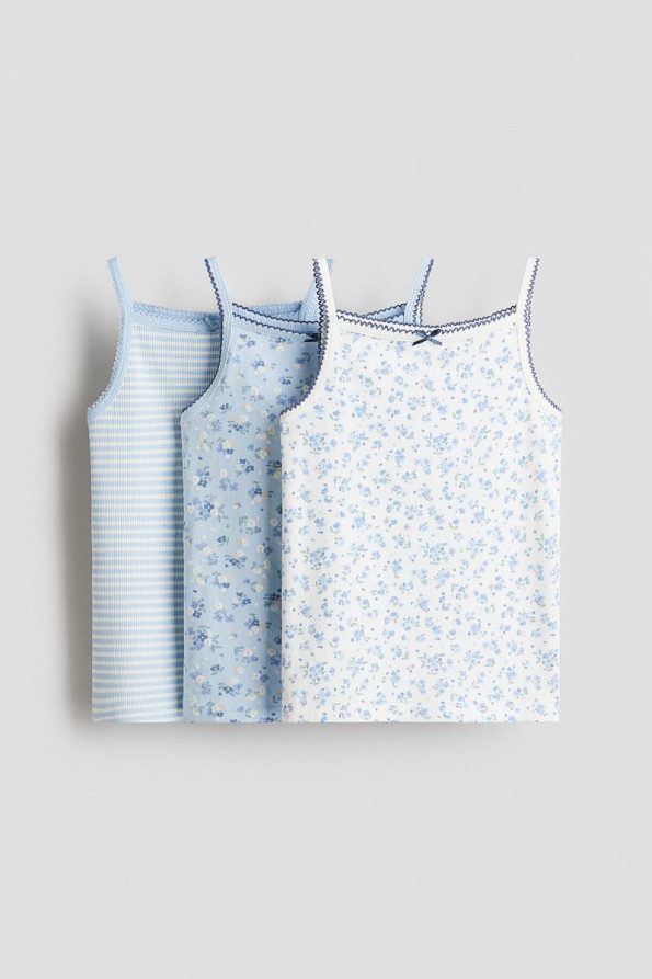 H&M Set of 3 Cotton Tank Tops