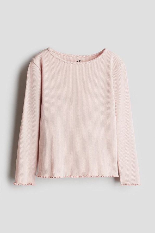 H&M Long Sleeve Jersey Top