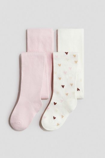 H&M 2-Pack Thin Knit Tights