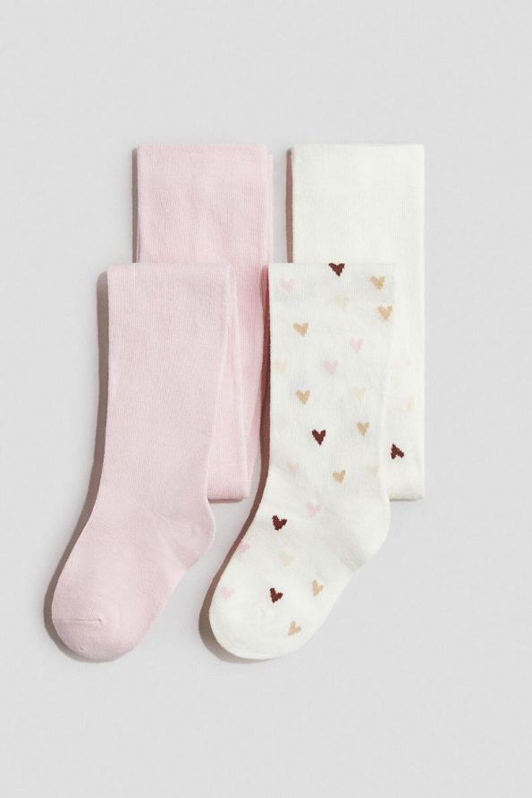 H&M 2-Pack Thin Knit Tights