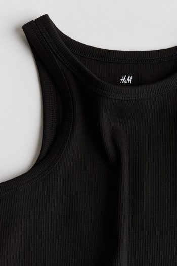 H&M Ribbed Cotton Sleeveless Top