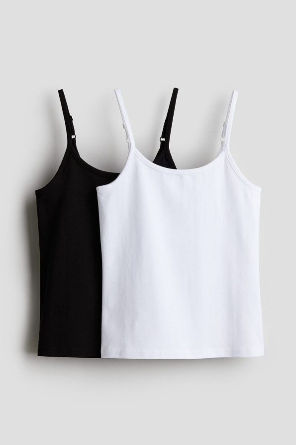 H&M 2-Pack Cotton Tank Tops