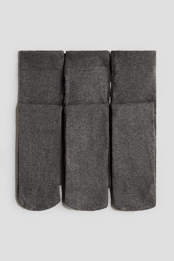 H&M Three-Pack School Tights