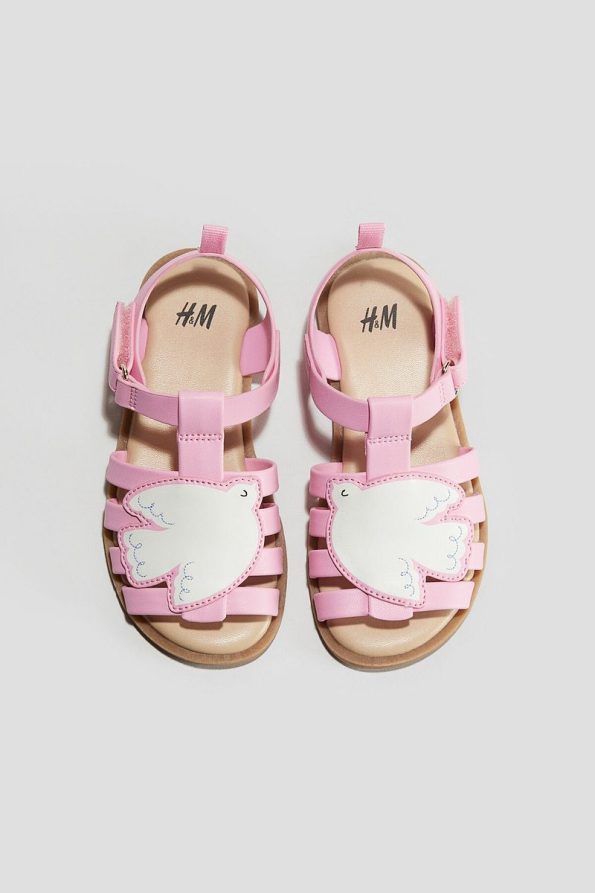 H&M Appliqué Sandals