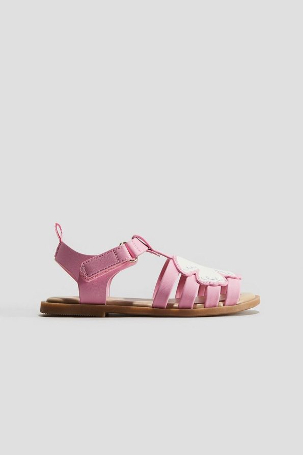 H&M Appliqué Sandals