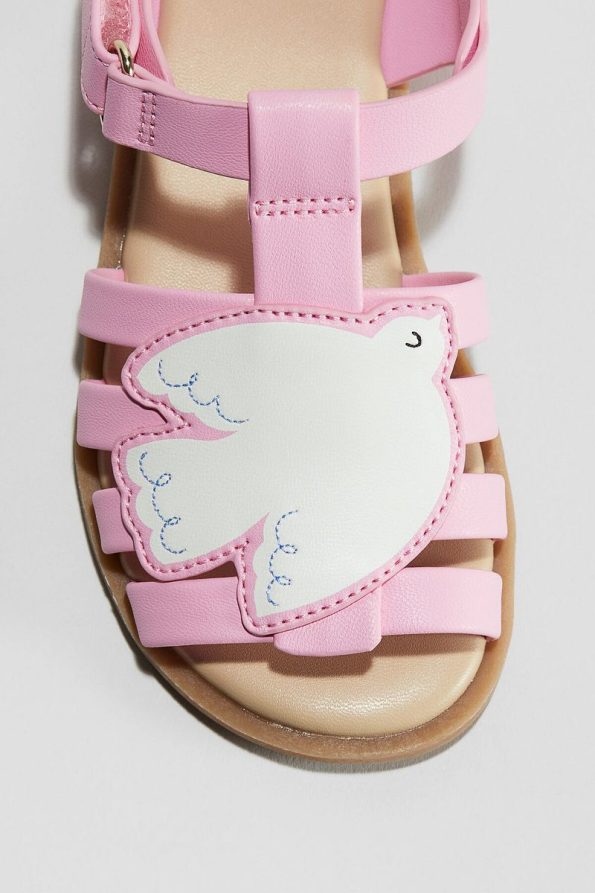 H&M Appliqué Sandals
