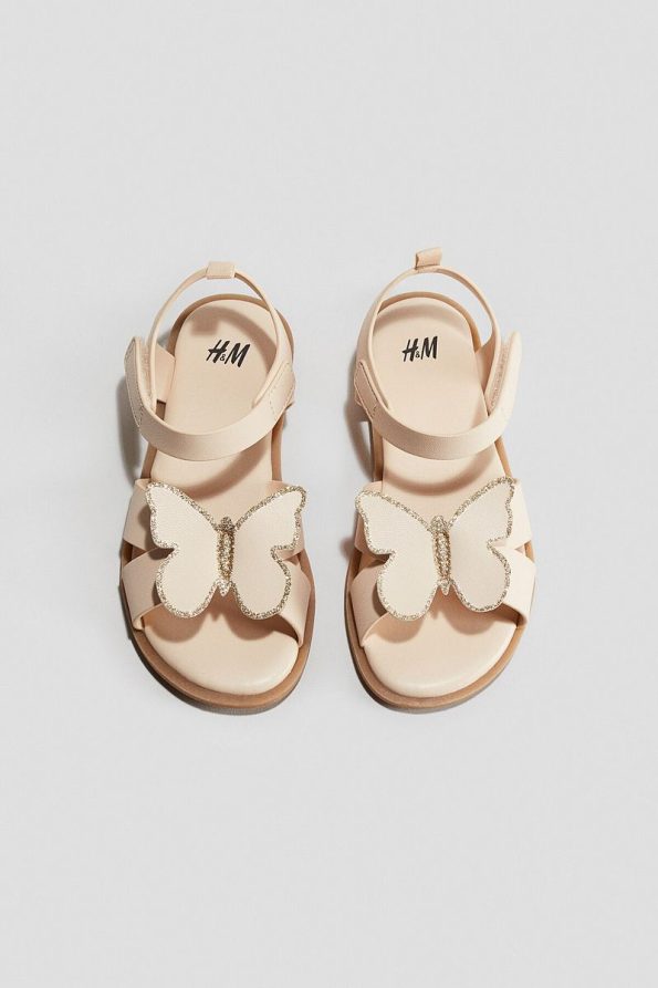 H&M Appliqued Sandals