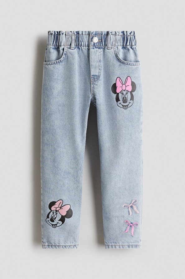 H&M Loose Fit Tapered Jeans