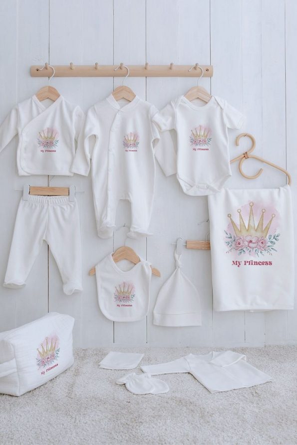 Tuğba Swan Organic 11-Piece Hospital Set - For Baby - Little Princess