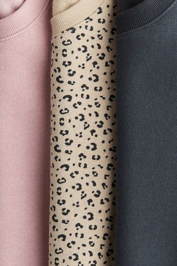 H&M 3-Pack Fleece-Lined Sweatshirts