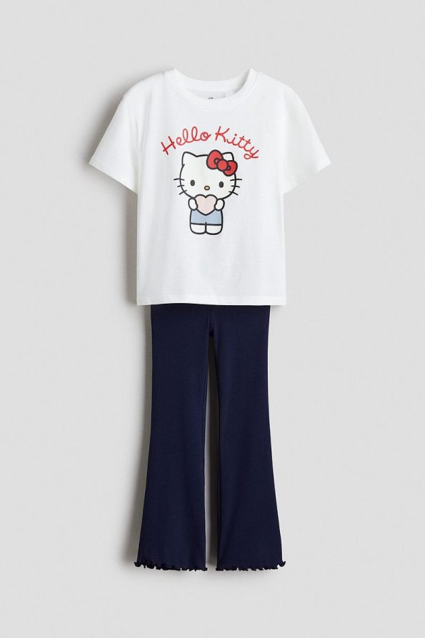 H&M 2-Piece Top and Leggings Set