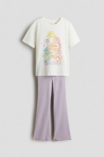 H&M Two-Piece Top and Leggings Set
