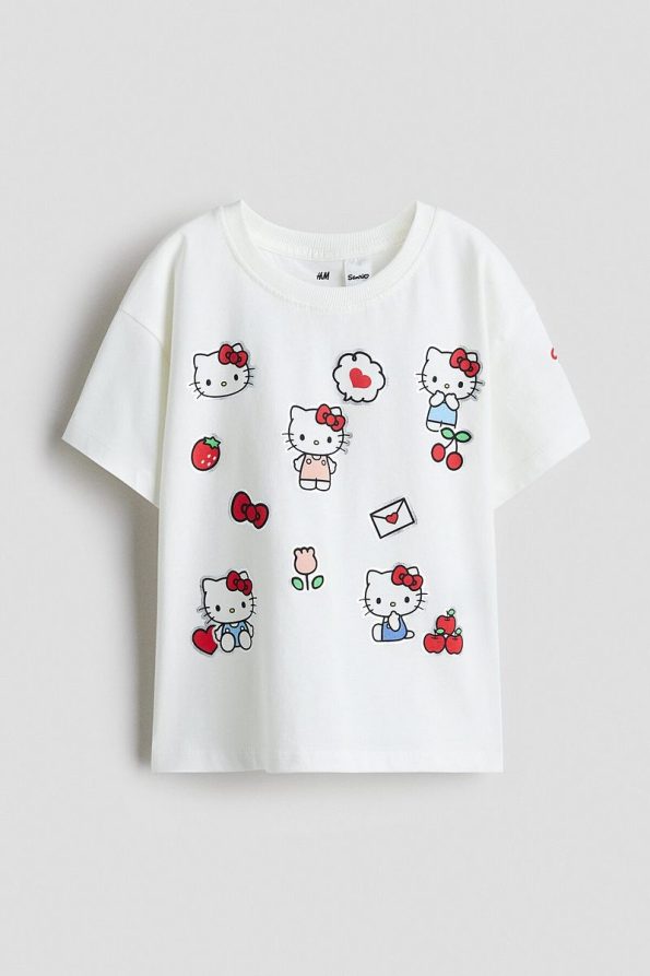 H&M Printed Cotton T-Shirt