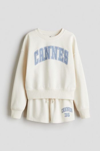 H&M 2 Piece Sweatshirt Set