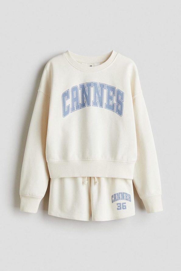 H&M 2 Piece Sweatshirt Set
