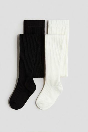 H&M 2-Pack Fine Knit Tights