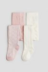 H&M 2-Pack Thin Knit Tights