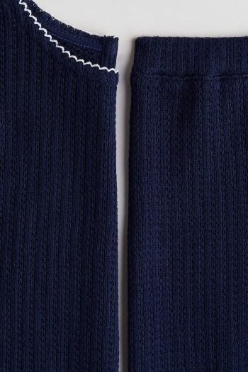 H&M 2-Piece Jacquard Knit Set