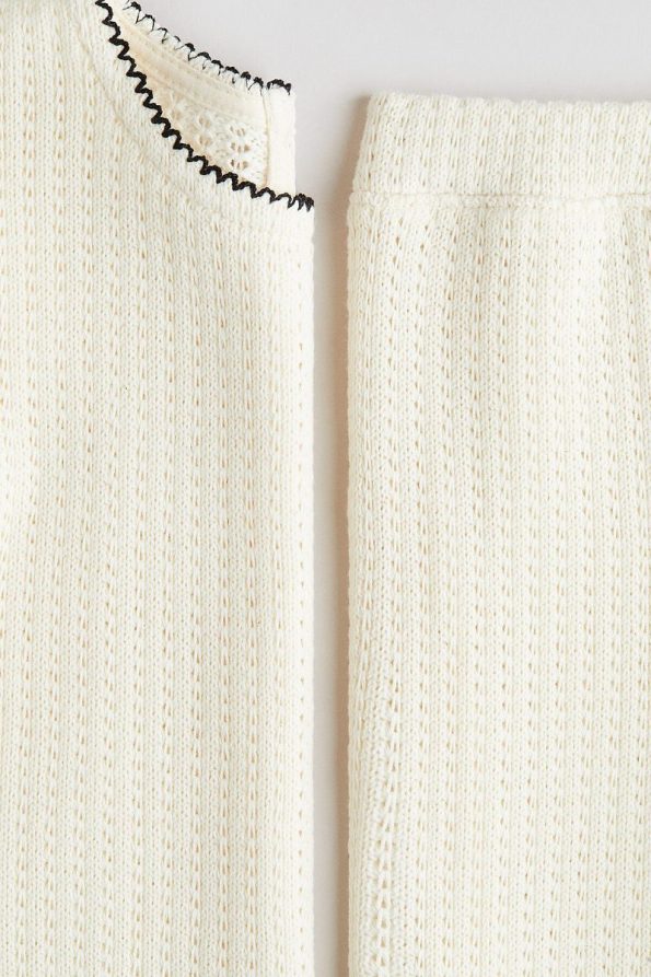 H&M 2-Piece Jacquard Knit Set