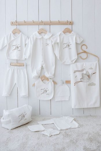 Tuğba Swan Organic 11-Piece Hospital Set - Royal Series