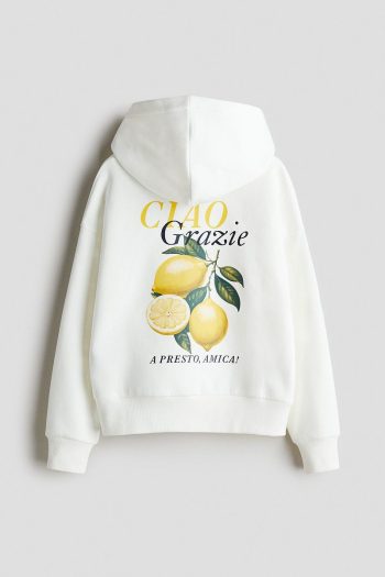 H&M 2-Piece Hooded Top and Shorts Set