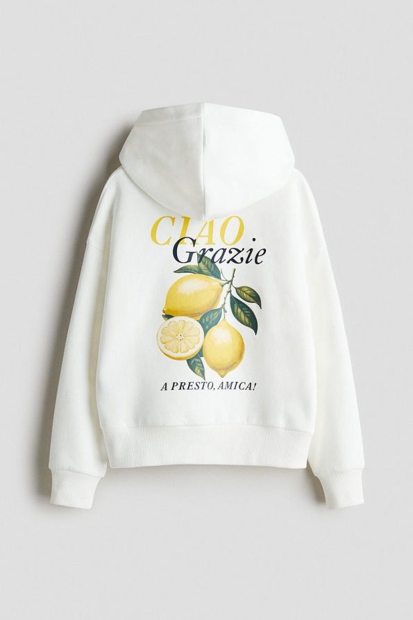 H&M 2-Piece Hooded Top and Shorts Set