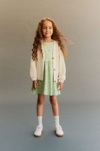 H&M Printed Cotton Dress