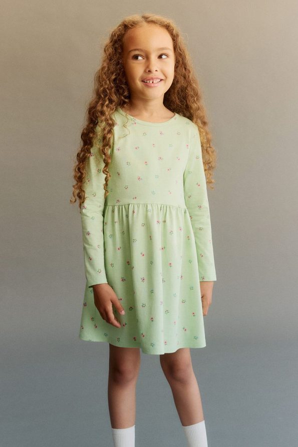 H&M Printed Cotton Dress