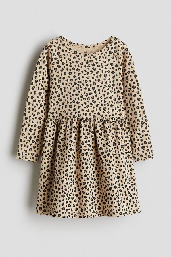 H&M Printed Cotton Dress