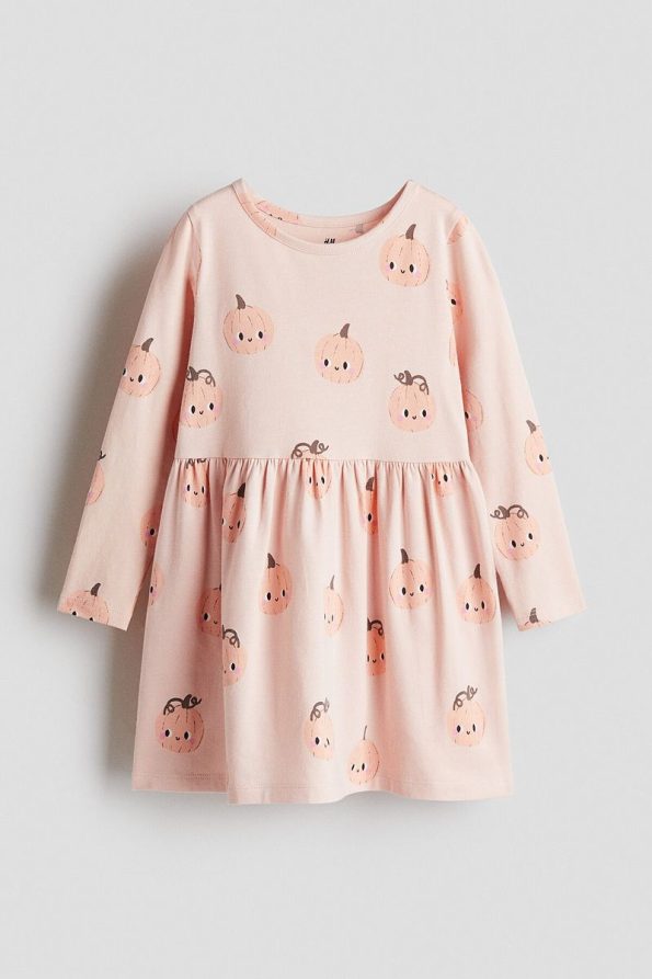 H&M Printed Cotton Dress