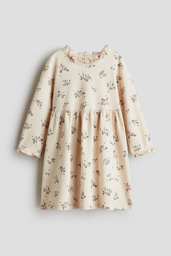 H&M Printed Cotton Dress
