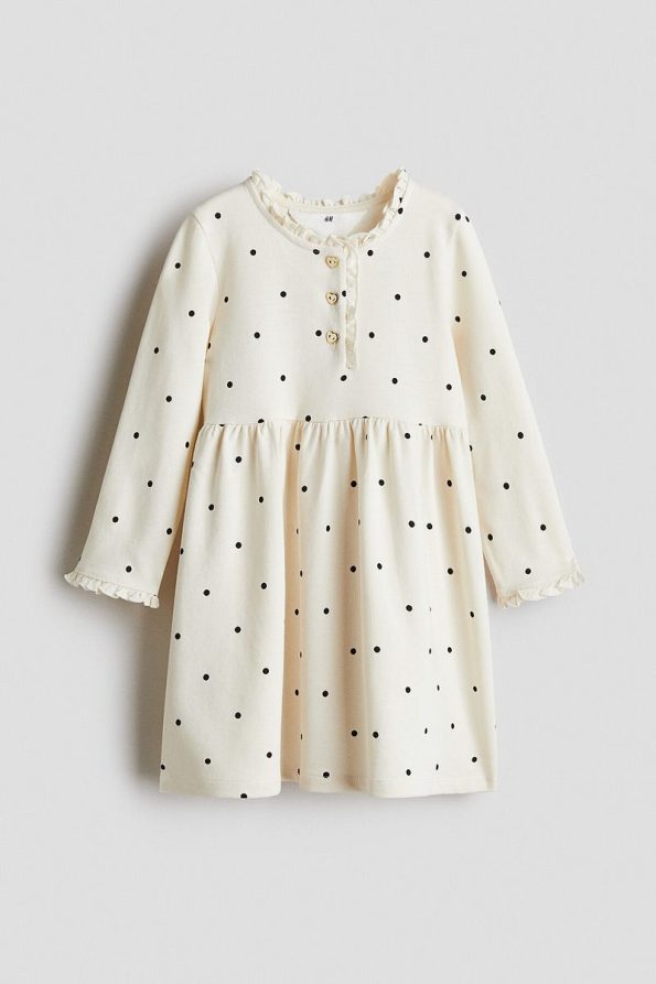 H&M Printed Cotton Dress
