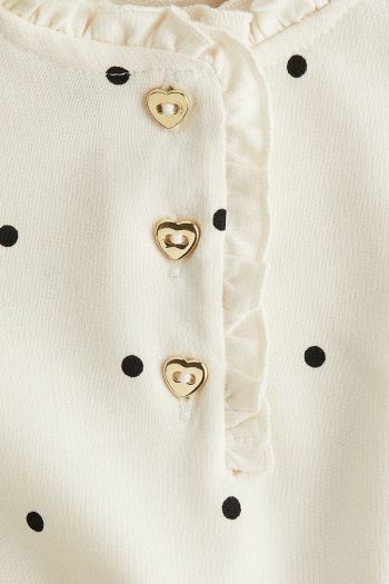 H&M Printed Cotton Dress