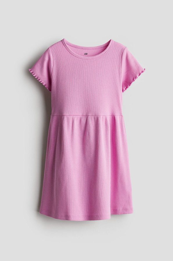 H&M Ribbed Jersey Dress