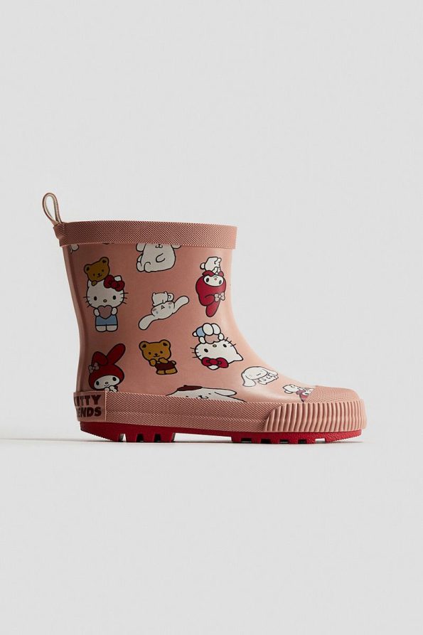 H&M Printed Rubber Boots