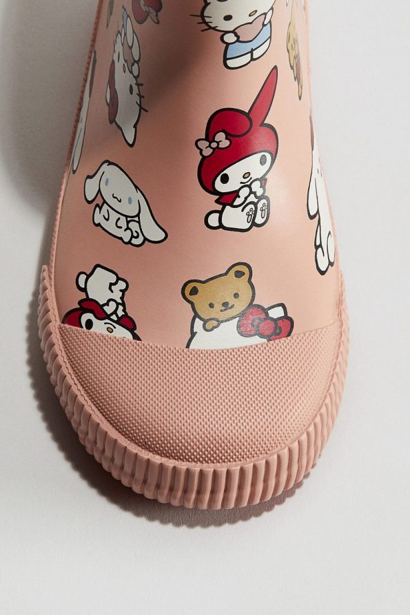 H&M Printed Rubber Boots
