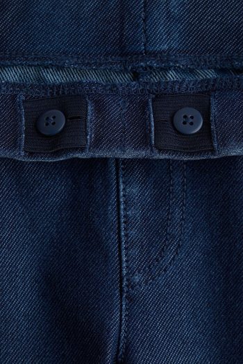 H&M Denim Look Wide Leg Trousers