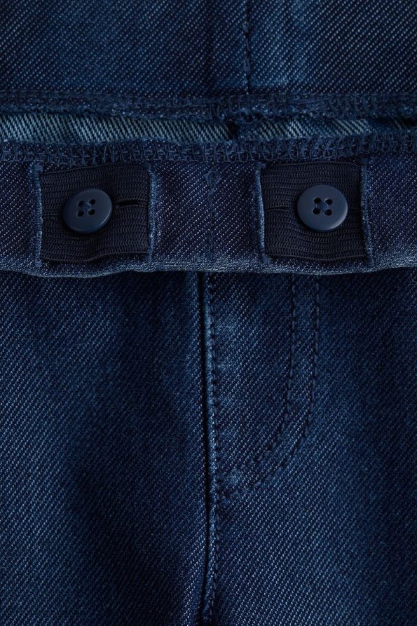 H&M Denim Look Wide Leg Trousers