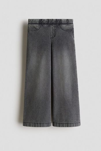 H&M Denim Look Wide Leg Pants