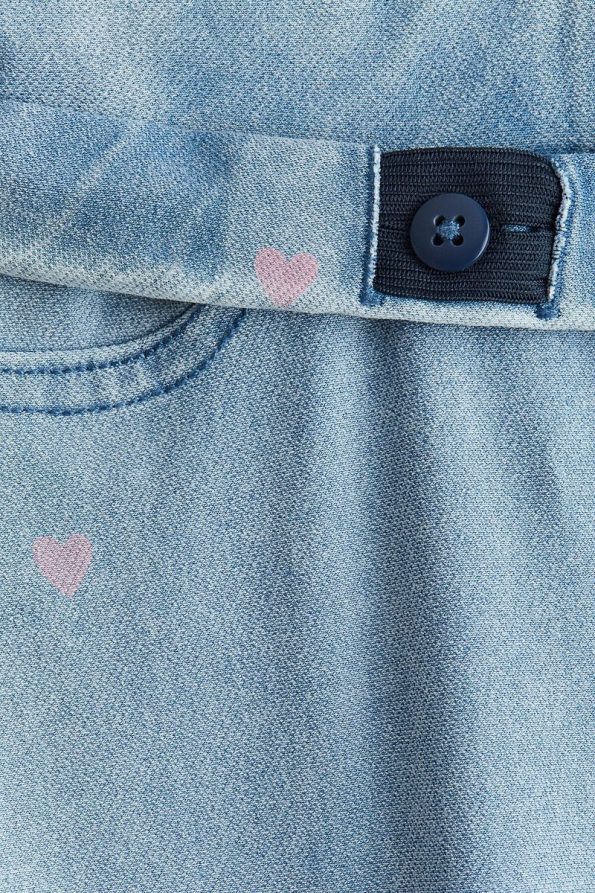 H&M Denim Look Wide Leg Pants