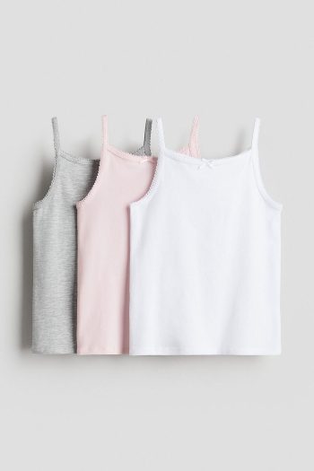 H&M Set of 3 Sleeveless Jersey Tops