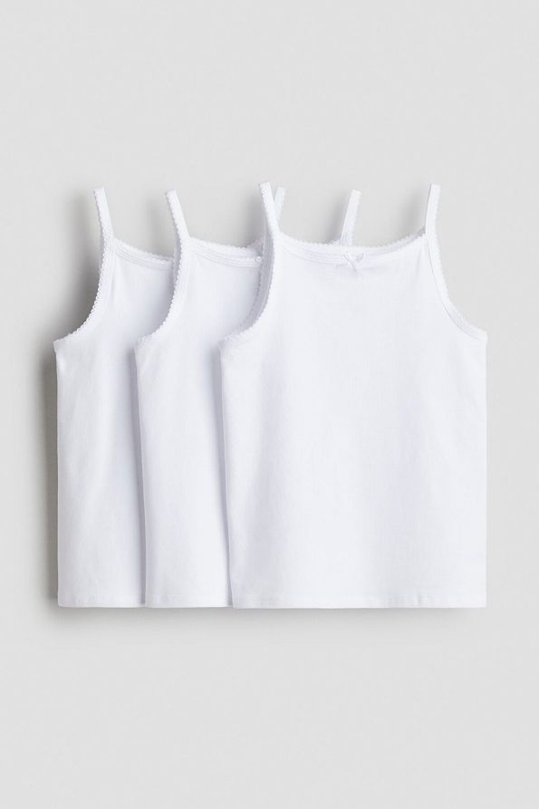 H&M Set of 3 Sleeveless Jersey Tops