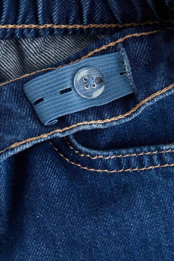 H&M Wide Leg Jeans with Motif Details